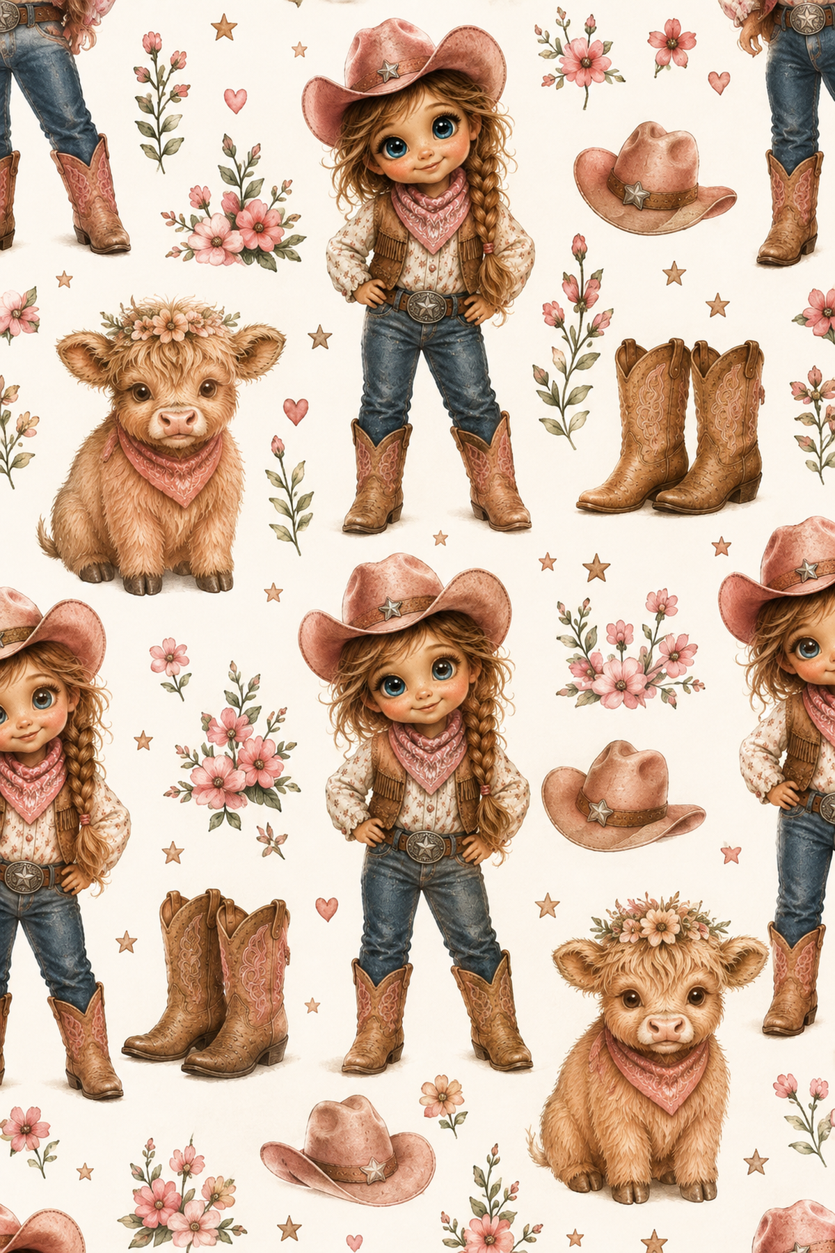 Petite cowgirl