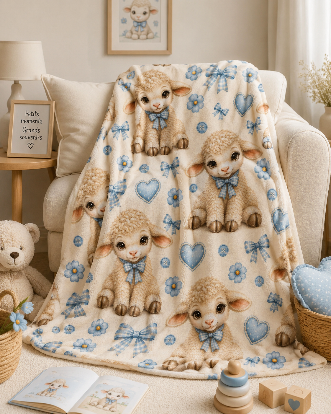 Petit mouton coquet