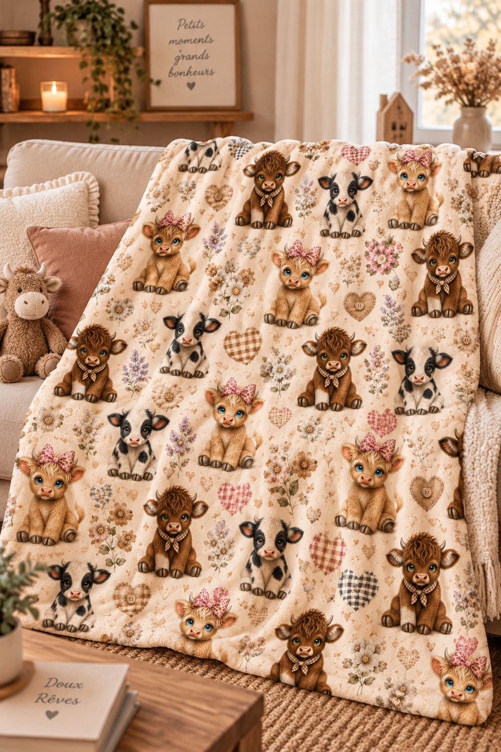 Couverture Squish enfant – Adorables Highlands