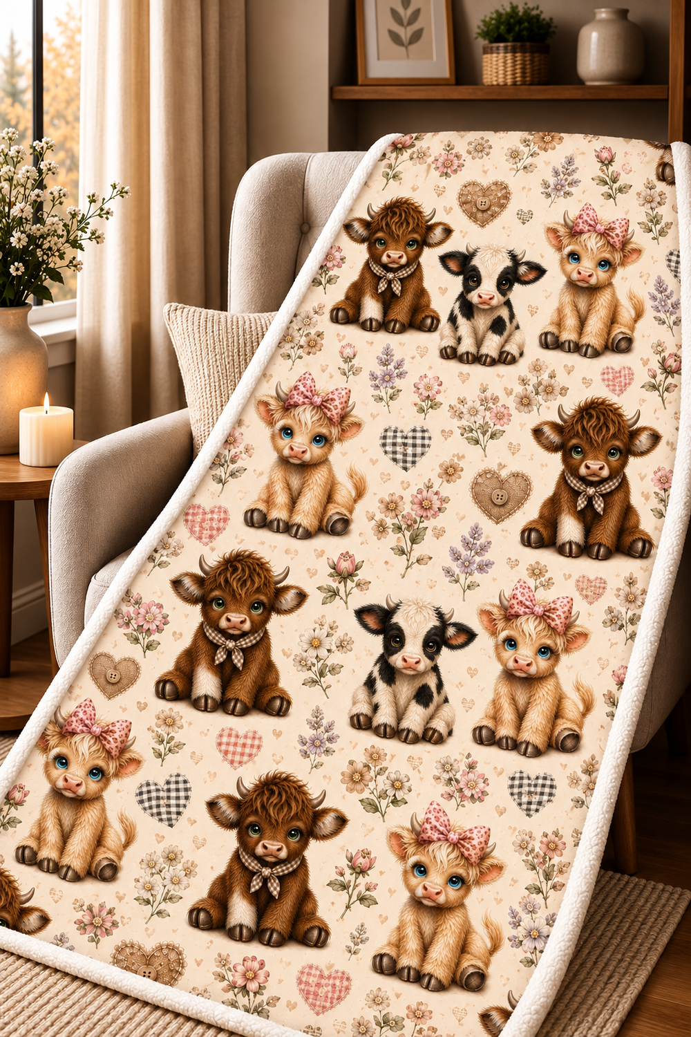 Couverture Squish adulte – Adorables Highlands