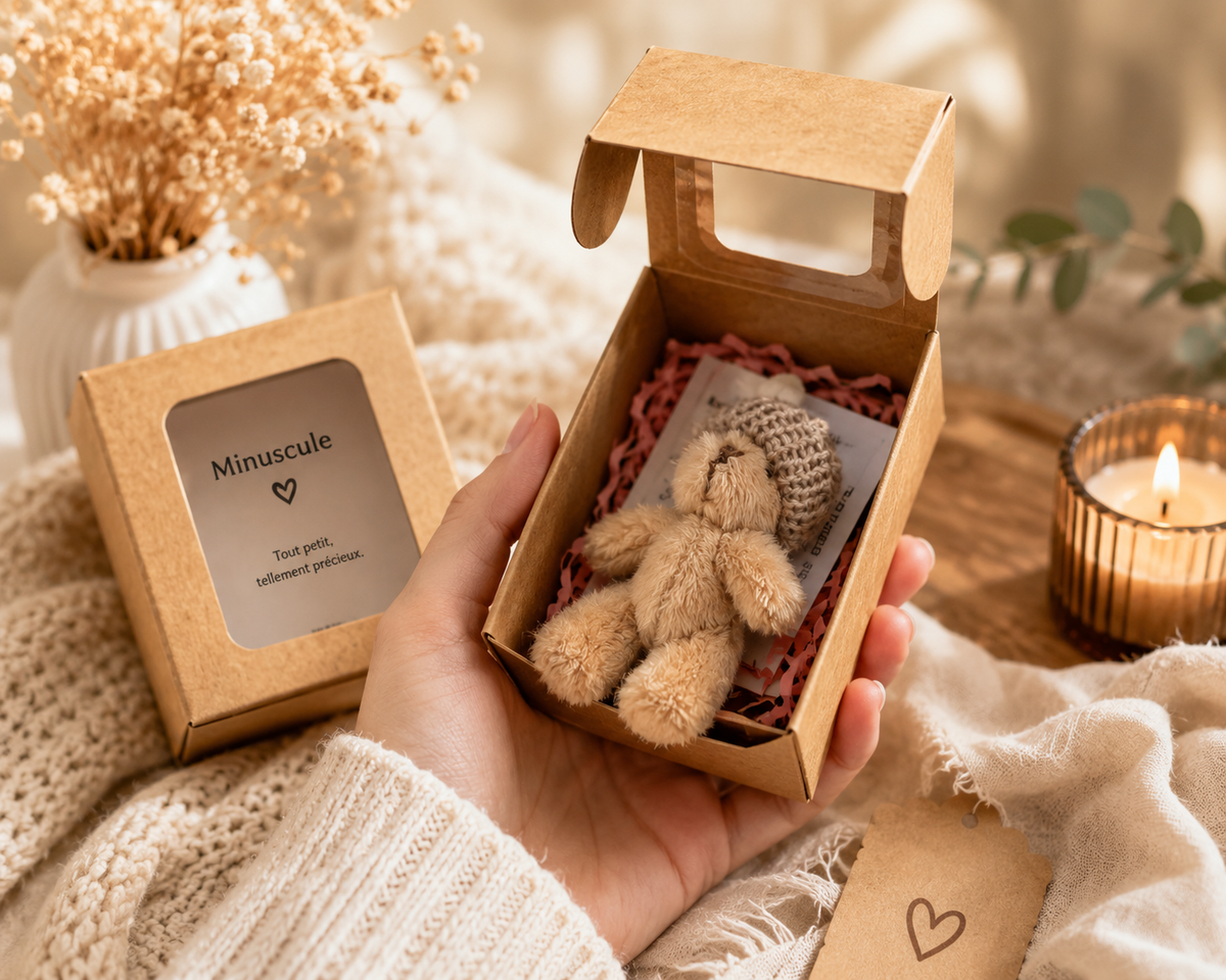 Peluche Minuscule beige