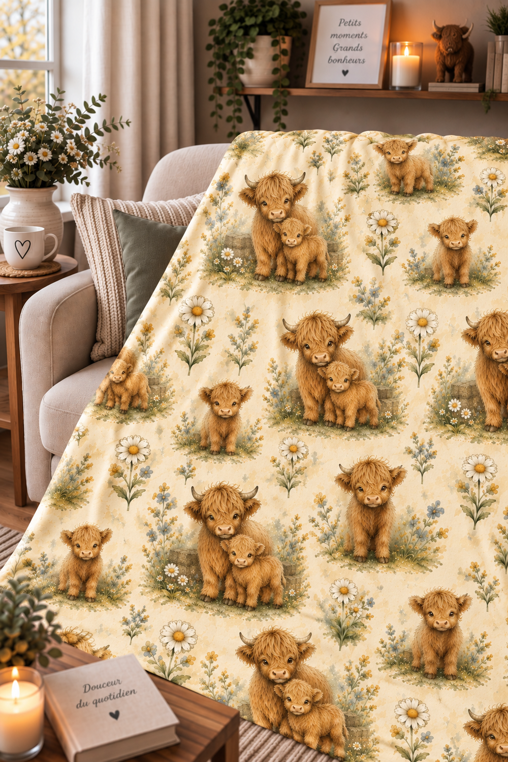 Couverture Squish enfant – Tendresse Highland