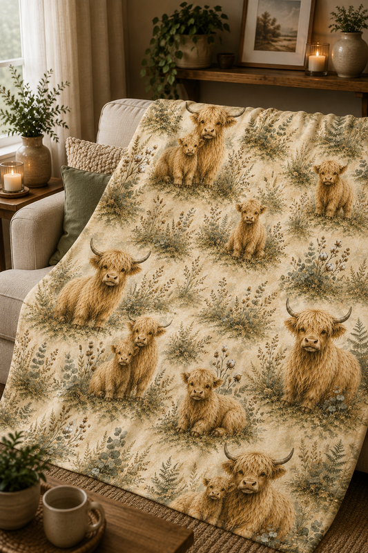 Couverture Squish adulte – Douceur des Highlands
