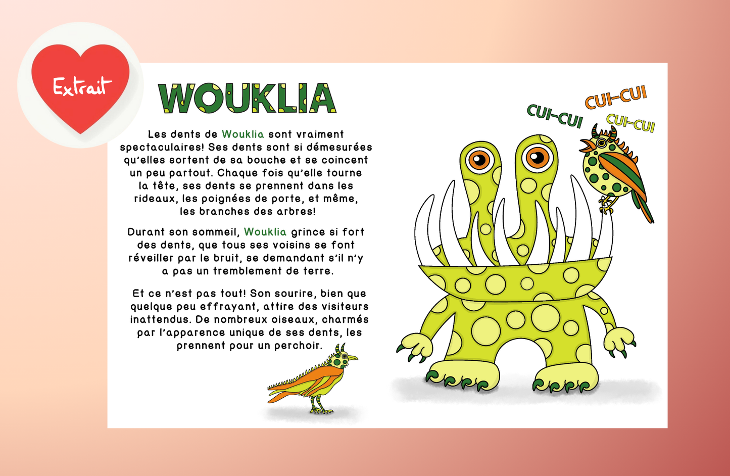 Ce n’est pas si facile d’être un monstre