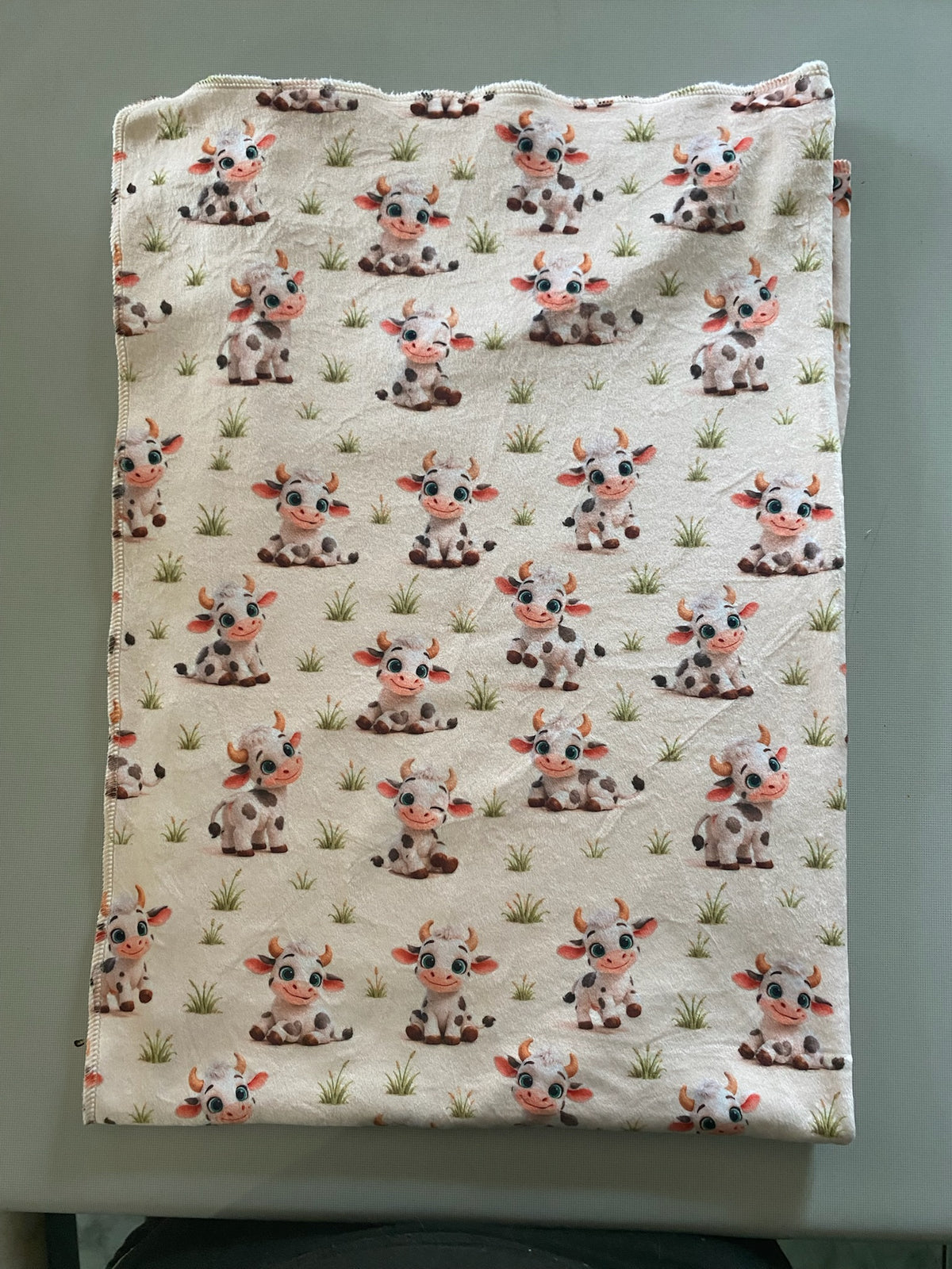 Couverture Squish enfant – Vaches rigolotes