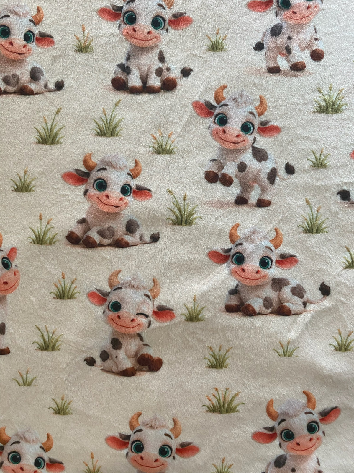 Couverture Squish enfant – Vaches rigolotes