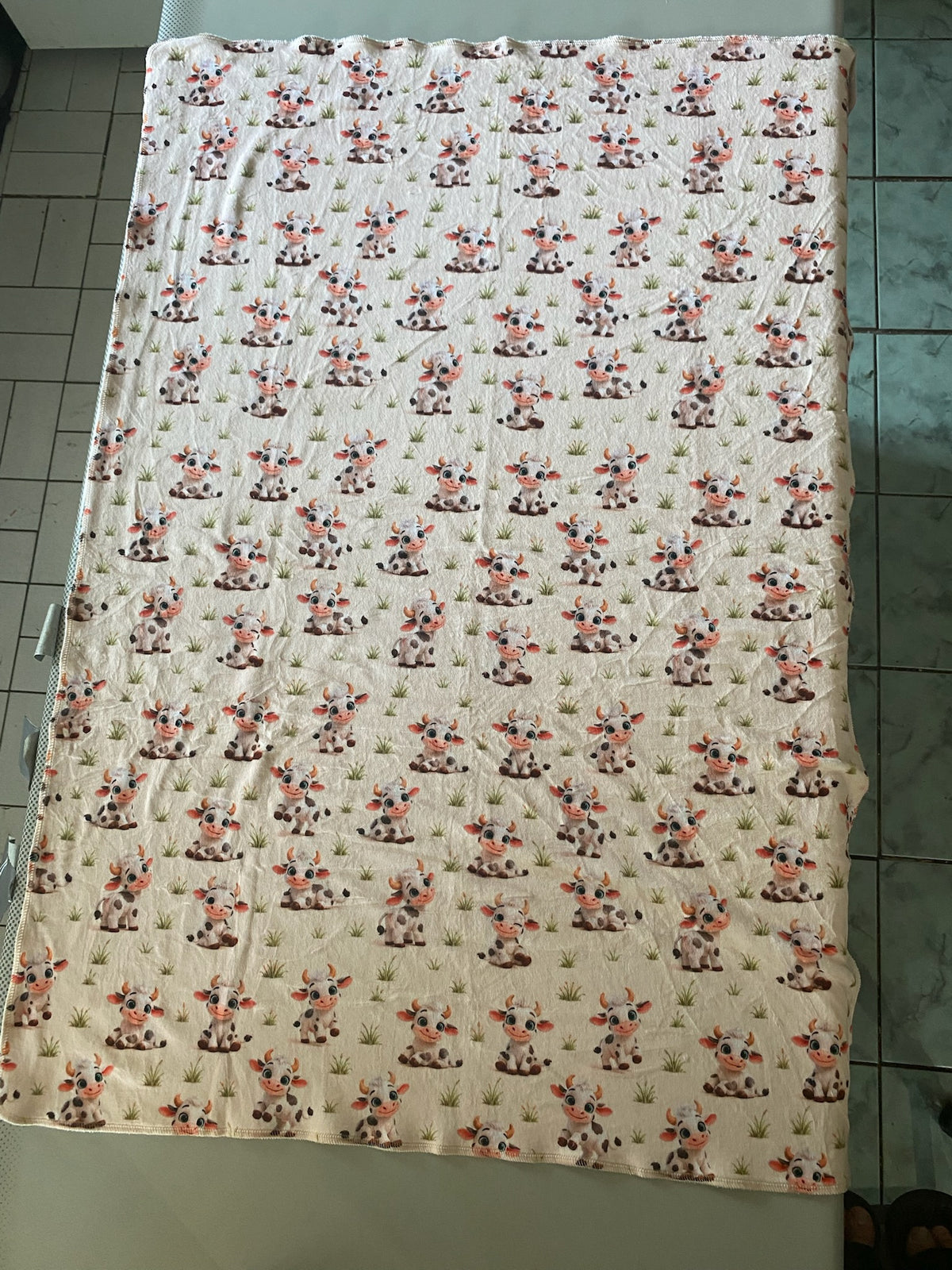 Couverture Squish enfant – Vaches rigolotes