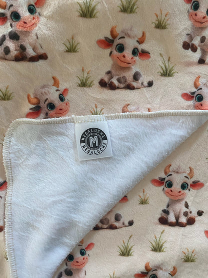 Couverture Squish enfant – Vaches rigolotes