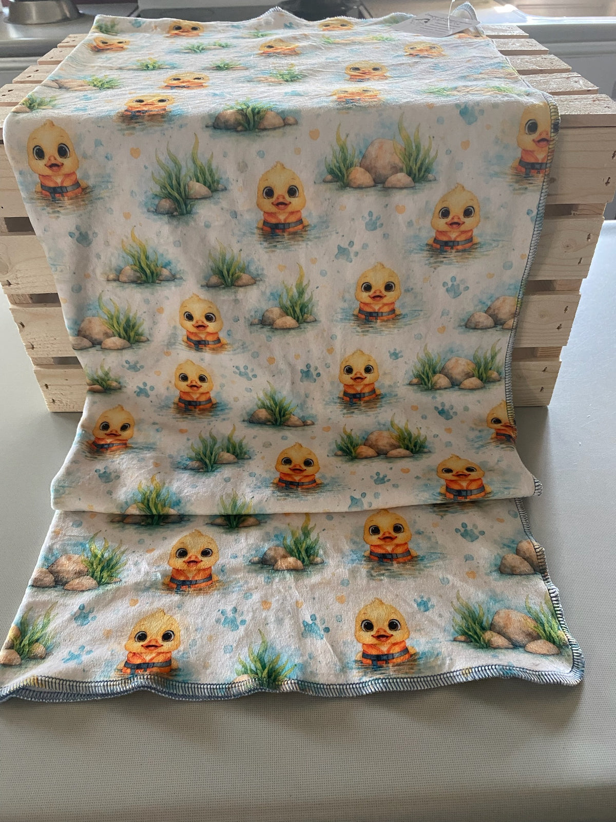 Couverture Squish enfant – Canetons à l'eau
