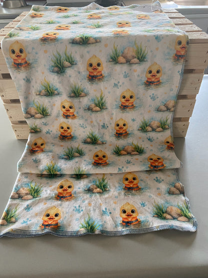 Couverture Squish enfant – Canetons à l'eau