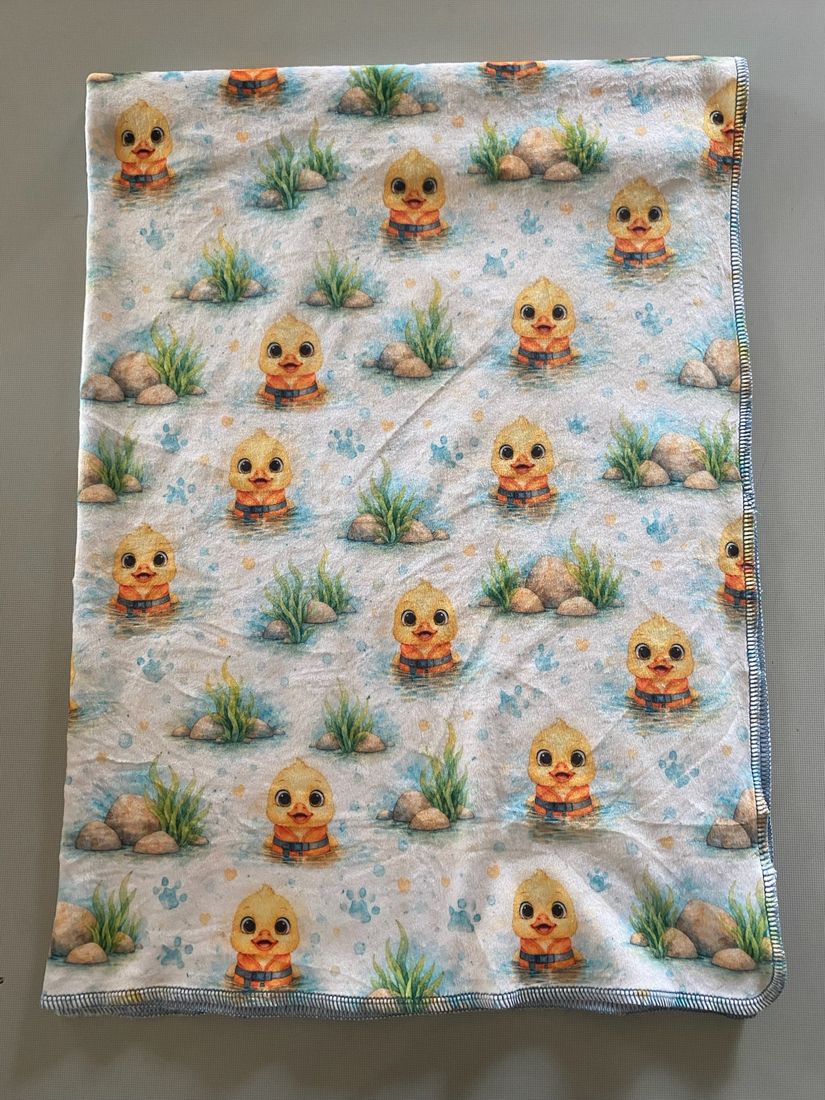 Couverture Squish enfant – Canetons à l'eau