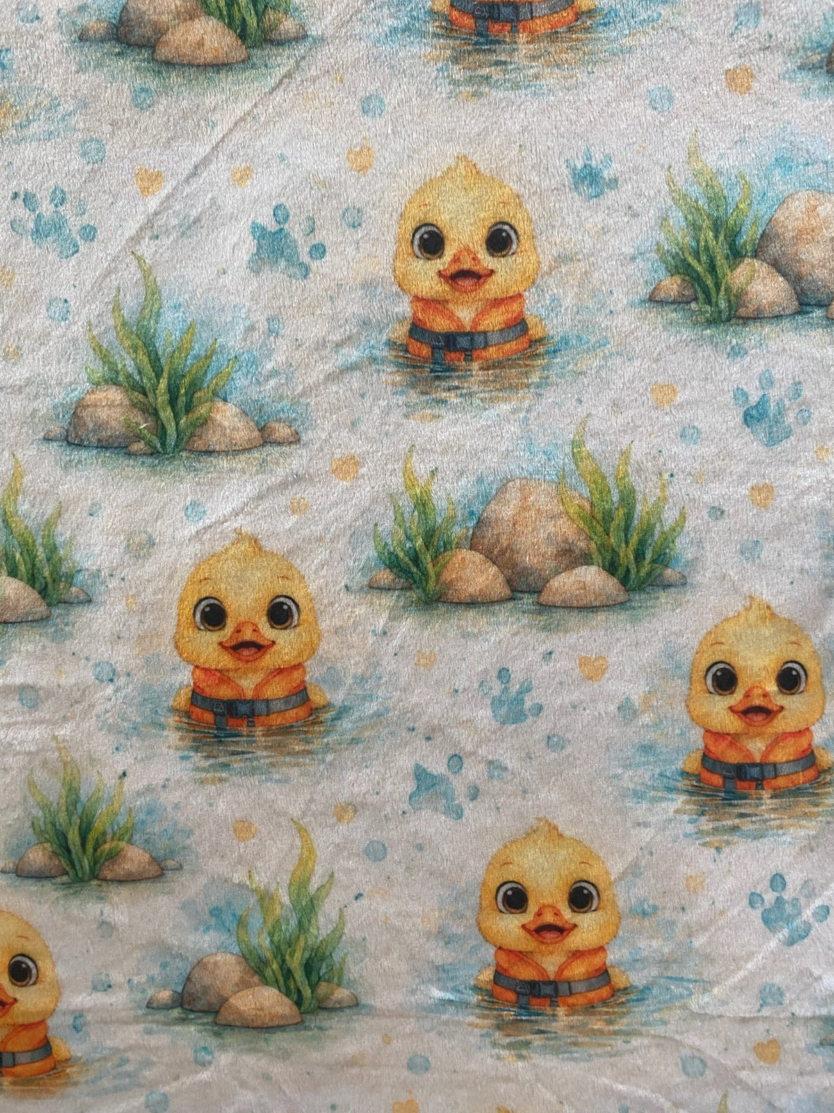 Couverture Squish enfant – Canetons à l'eau