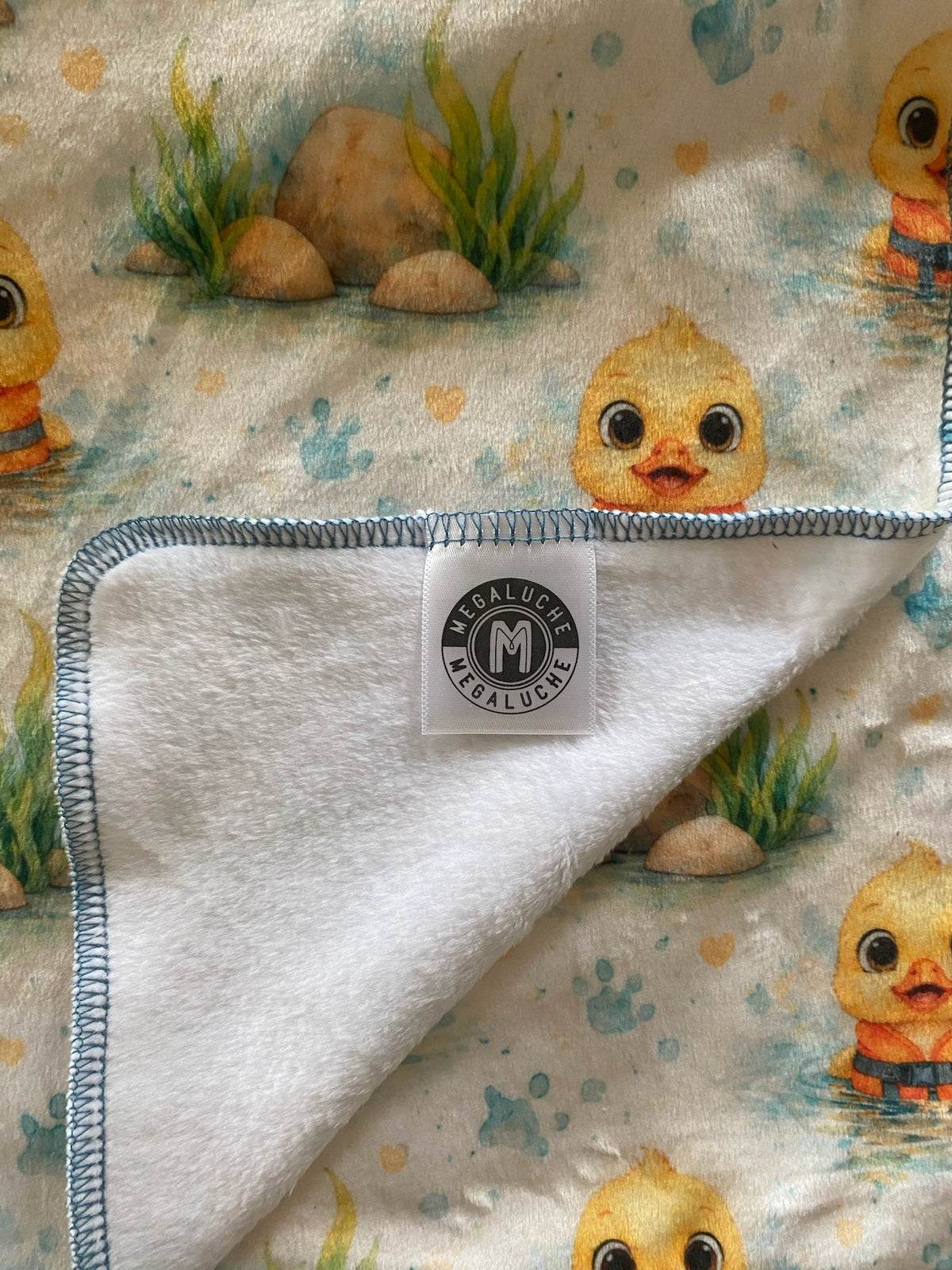 Couverture Squish enfant – Canetons à l'eau