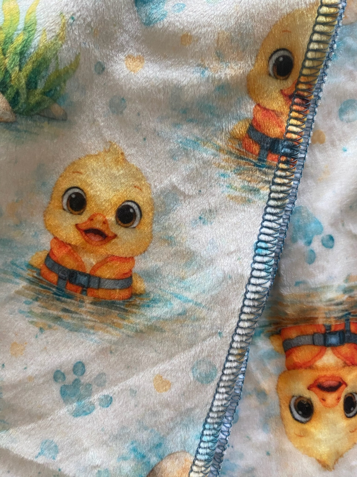 Couverture Squish enfant – Canetons à l'eau
