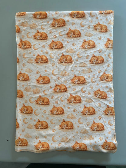 Couverture Squish enfant – Chatons rêveurs- foncé