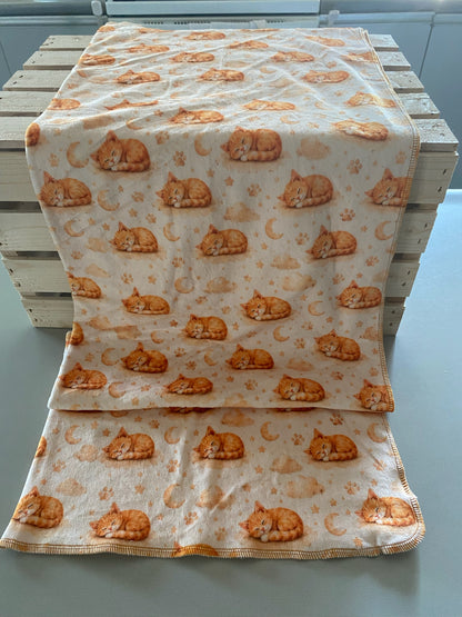 Couverture Squish enfant – Chatons rêveurs- foncé