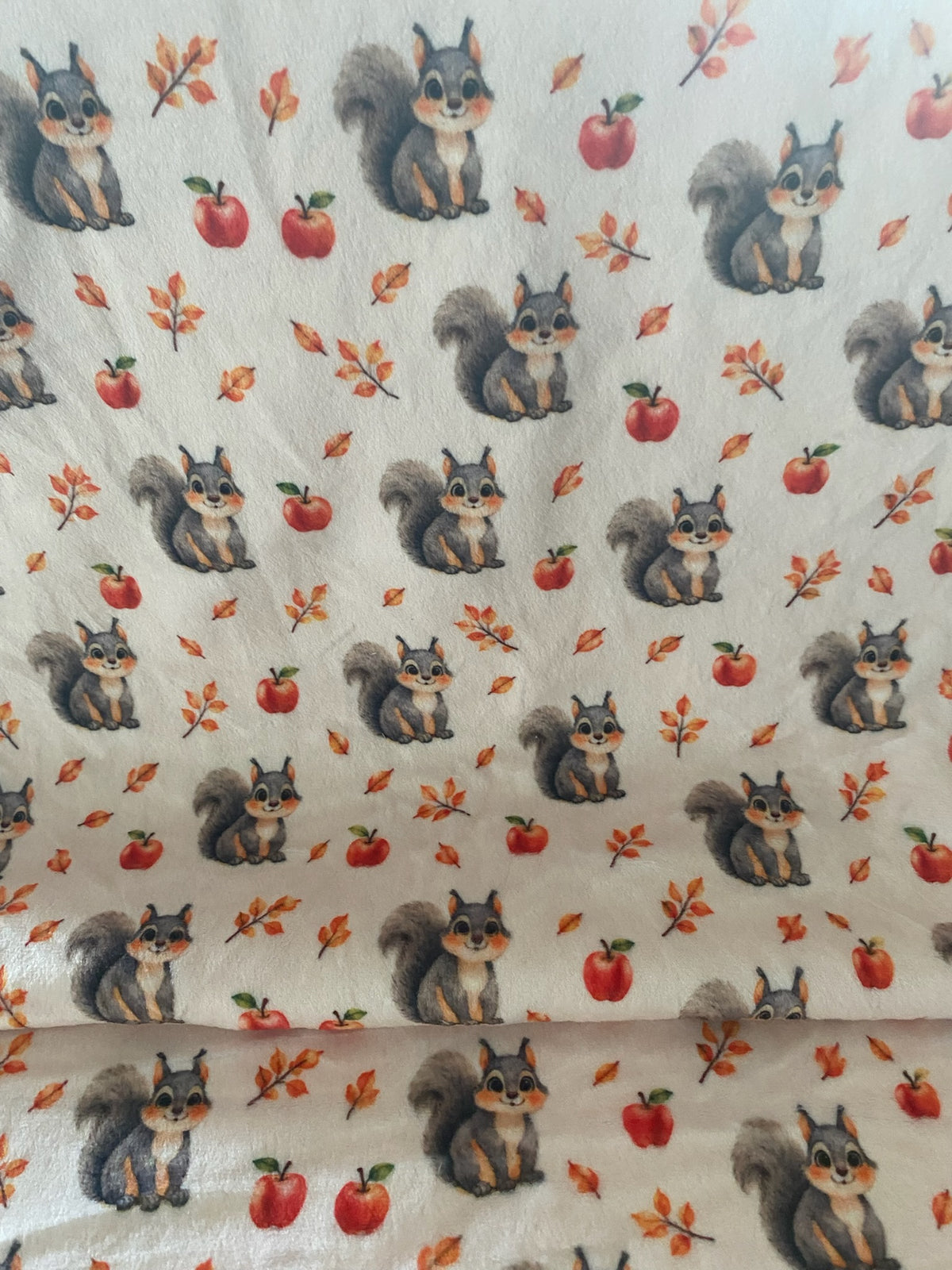 Couverture Squish enfant – Écureuils espièges