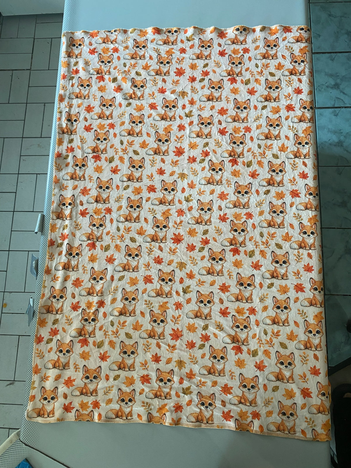 Couverture Squish enfant – Renard d'automne