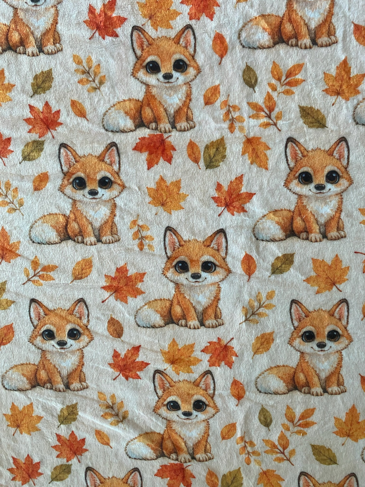 Couverture Squish enfant – Renard d'automne