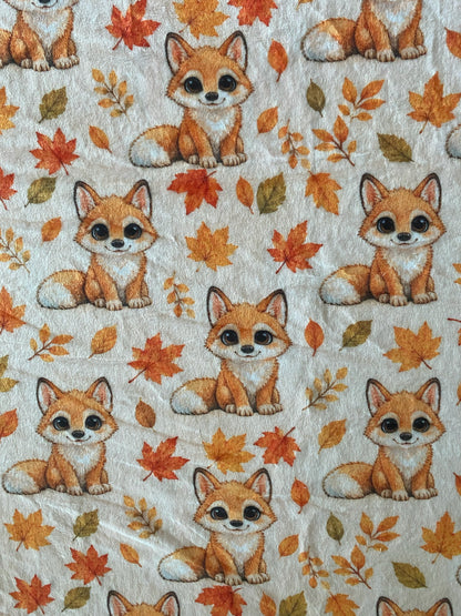 Couverture Squish enfant – Renard d'automne
