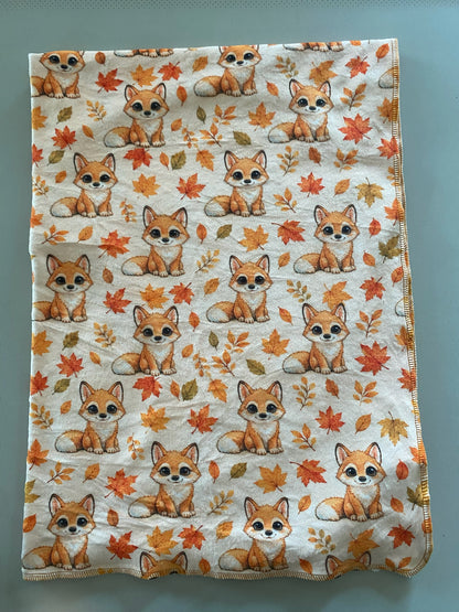 Couverture Squish enfant – Renard d'automne