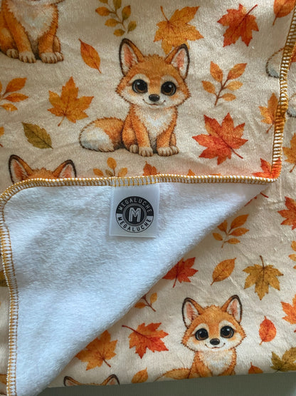 Couverture Squish enfant – Renard d'automne