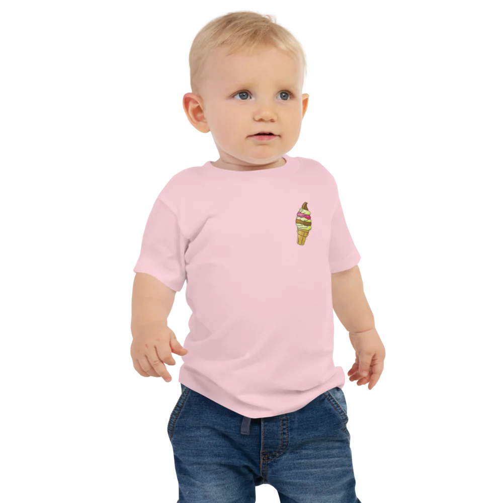 T-shirt bébé - Petit monstre Bloom et cornet de crème-glaçée