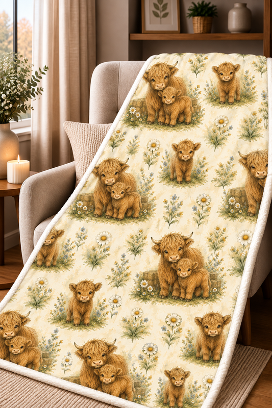 Couverture Squish enfant – Tendresse Highland
