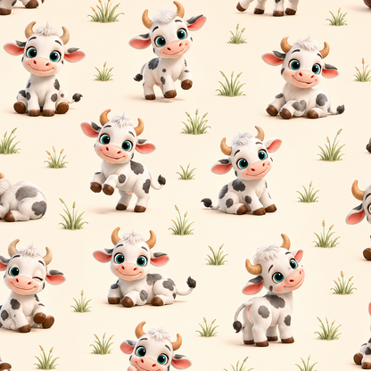 Couverture Squish enfant – Vaches rigolotes