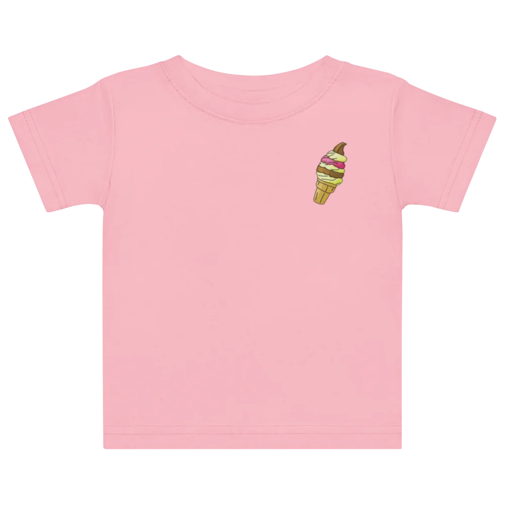 T-shirt bébé - Petit monstre Bloom et cornet de crème-glaçée