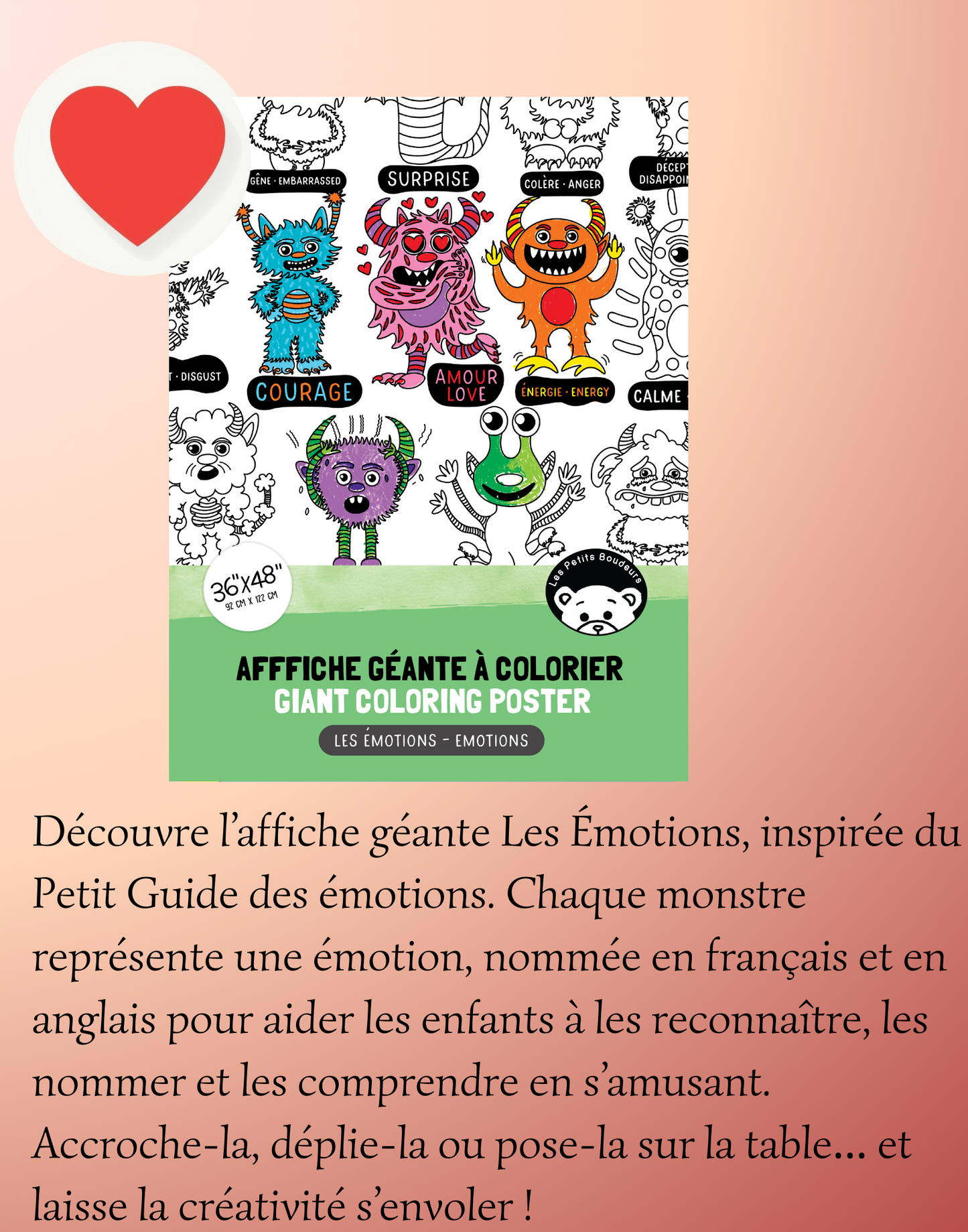 Le coffret Les émotions