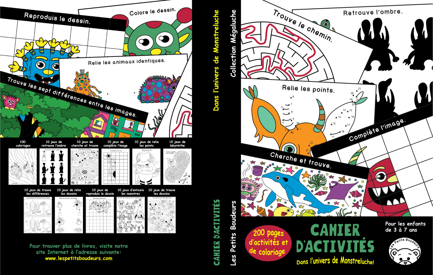 Cahier d'activités- Dans l'univers de Monstreluche!