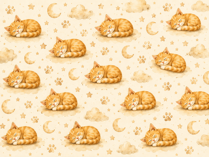 Couverture Squish enfant – Chatons rêveurs- foncé