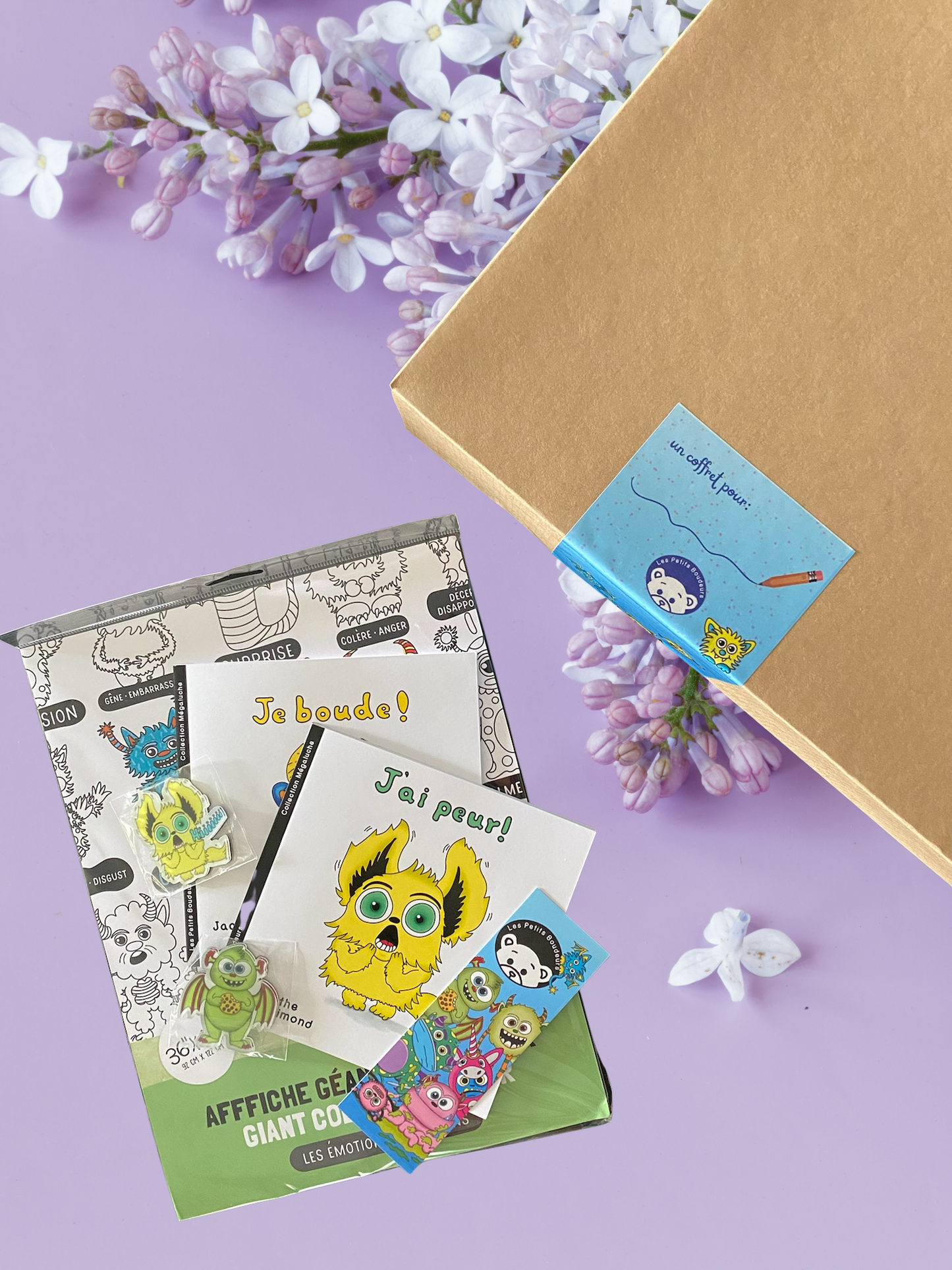 Le coffret Les émotions