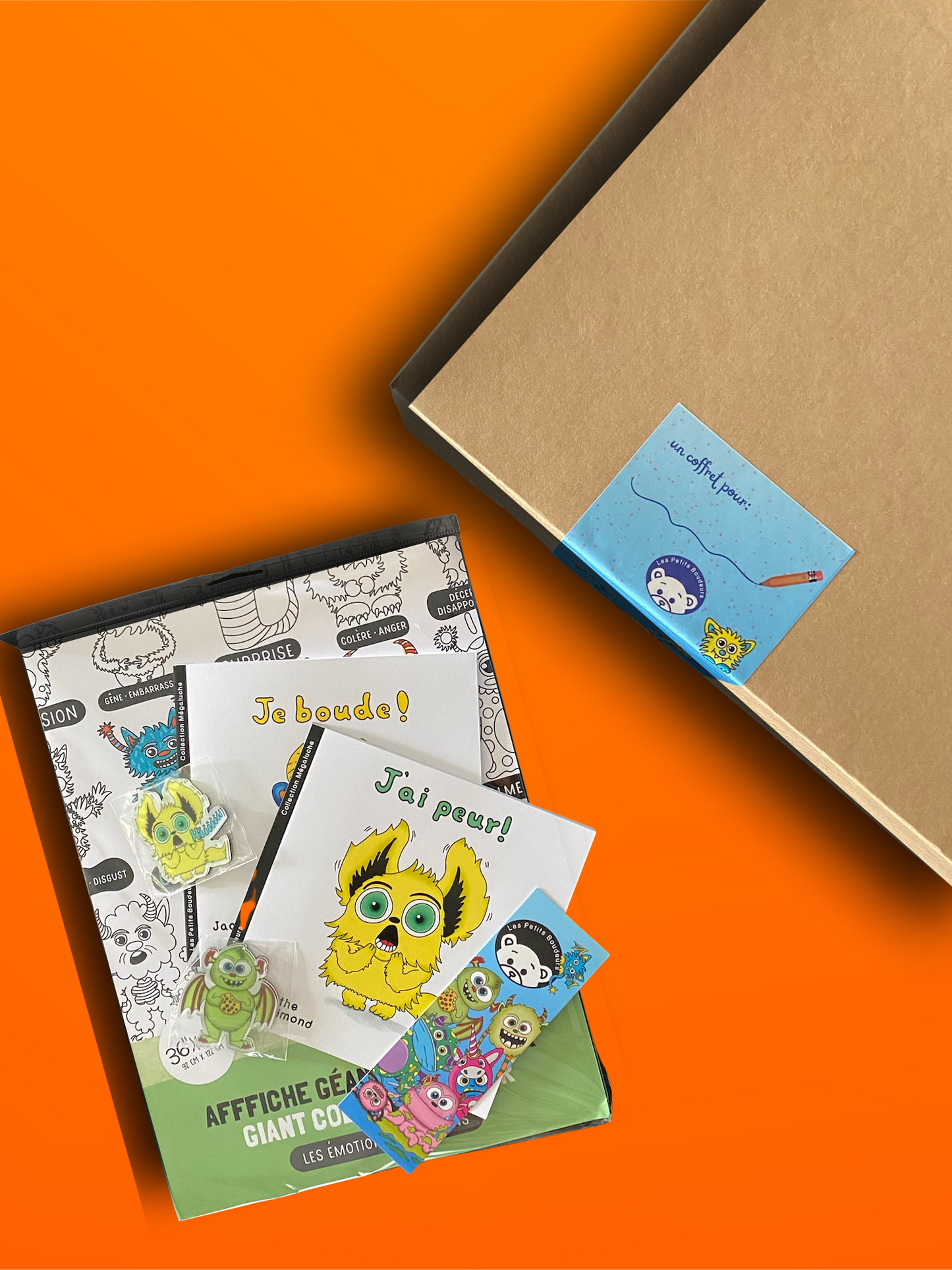 Le coffret Les émotions