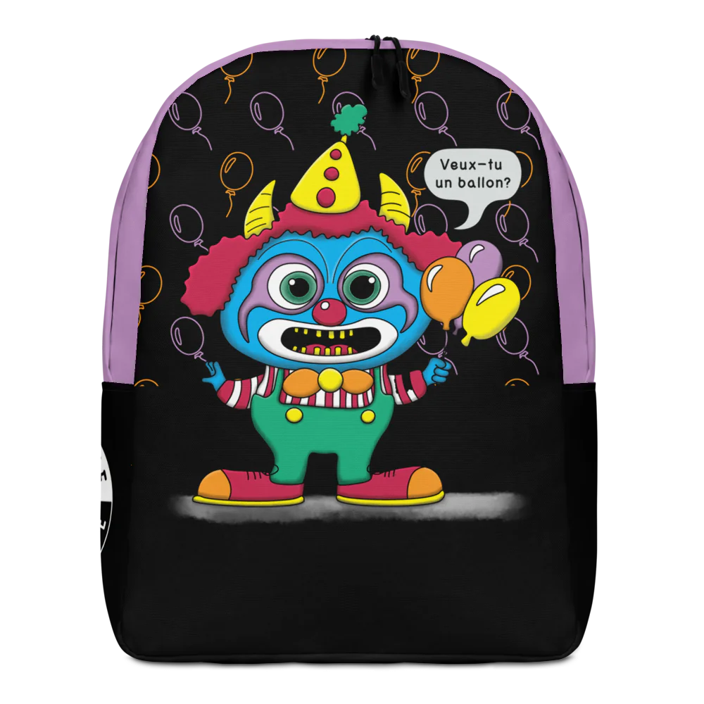 Sac à dos - Clown et Ballon