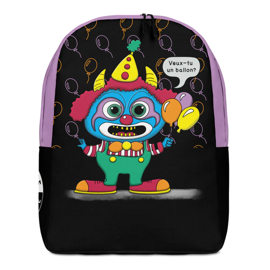 Sac à dos - Clown et Ballon