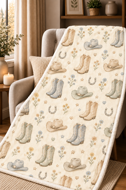 Couverture Squish adulte – Esprit western