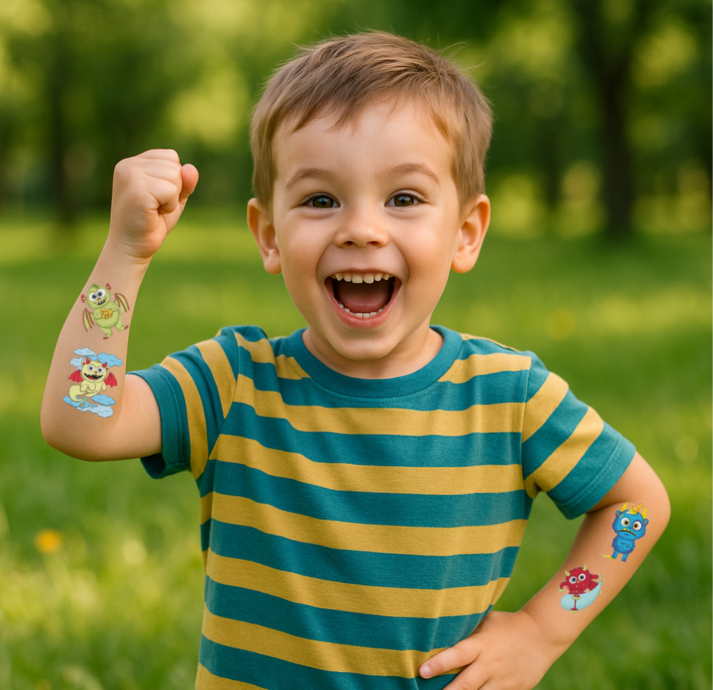 Tatouages temporaires Monstricime