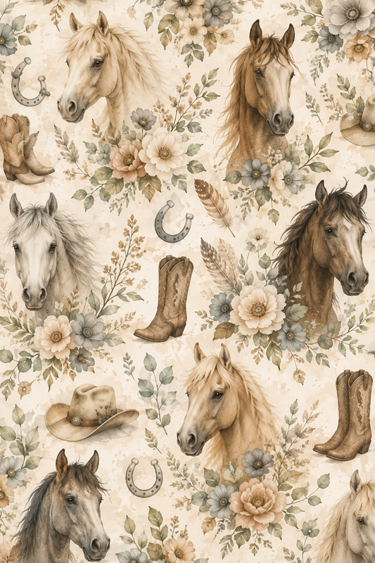 Couverture Squish adulte - Chevaux bohèmes