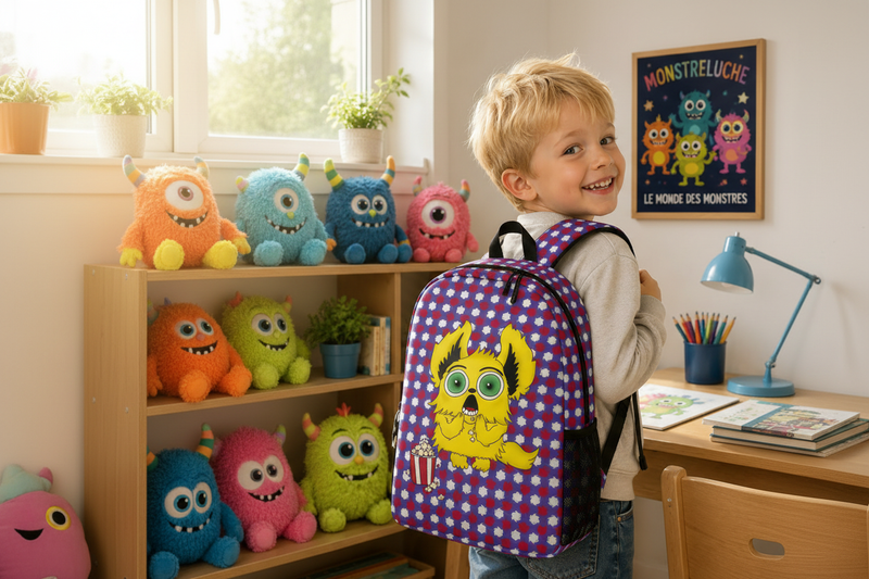 Lifestyle sac monstre enfant horizontal v2