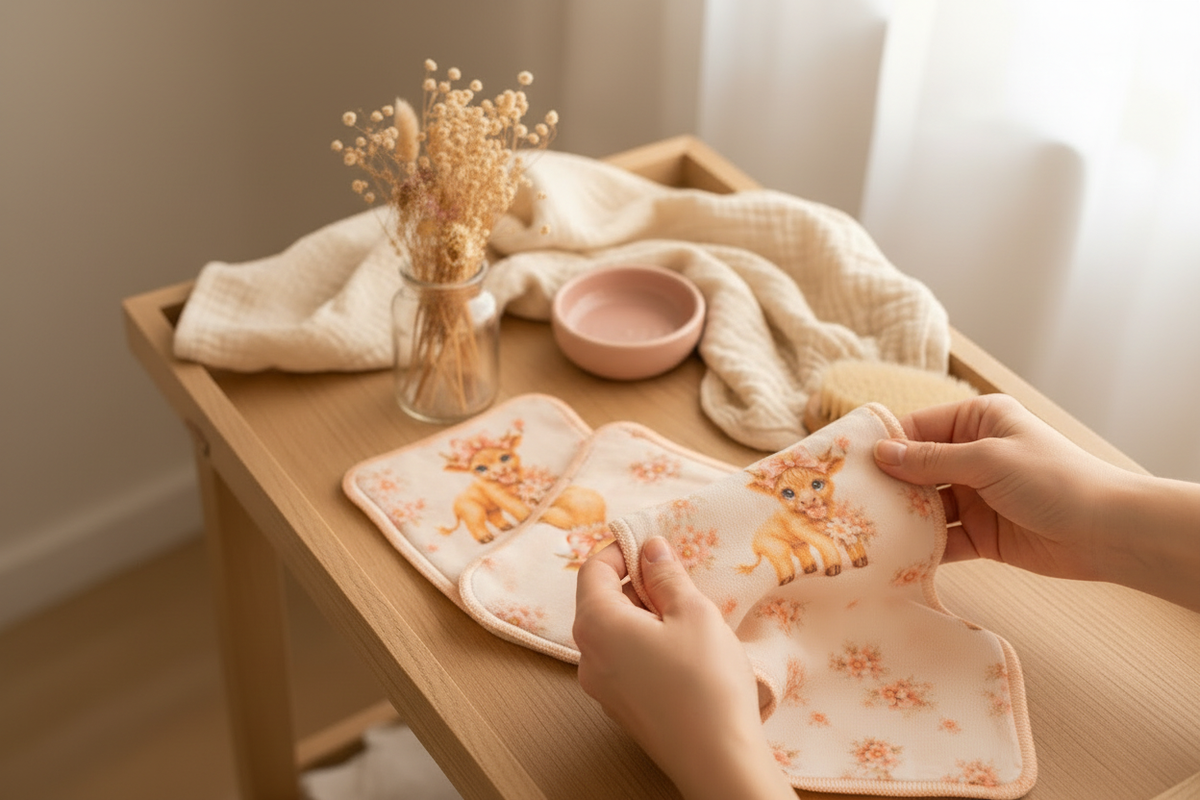Lingette réutilisable – Lifestyle horizontal