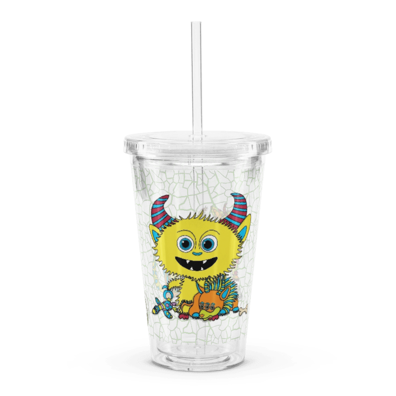 Gobelet- Monstre Tito et ses Rexipuces