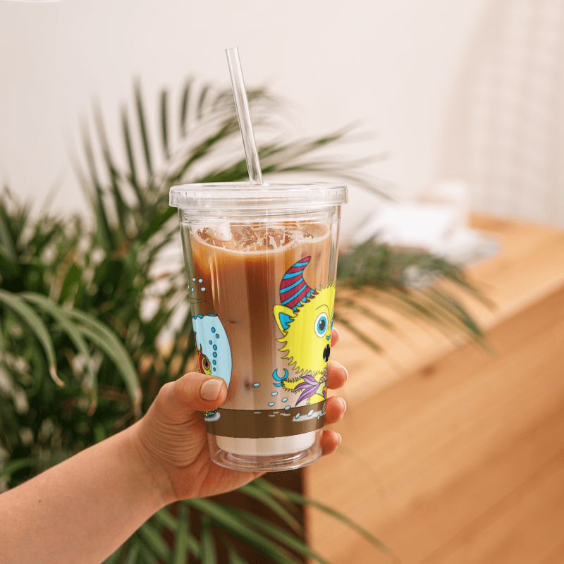 Gobelet - Tito et ses poissons