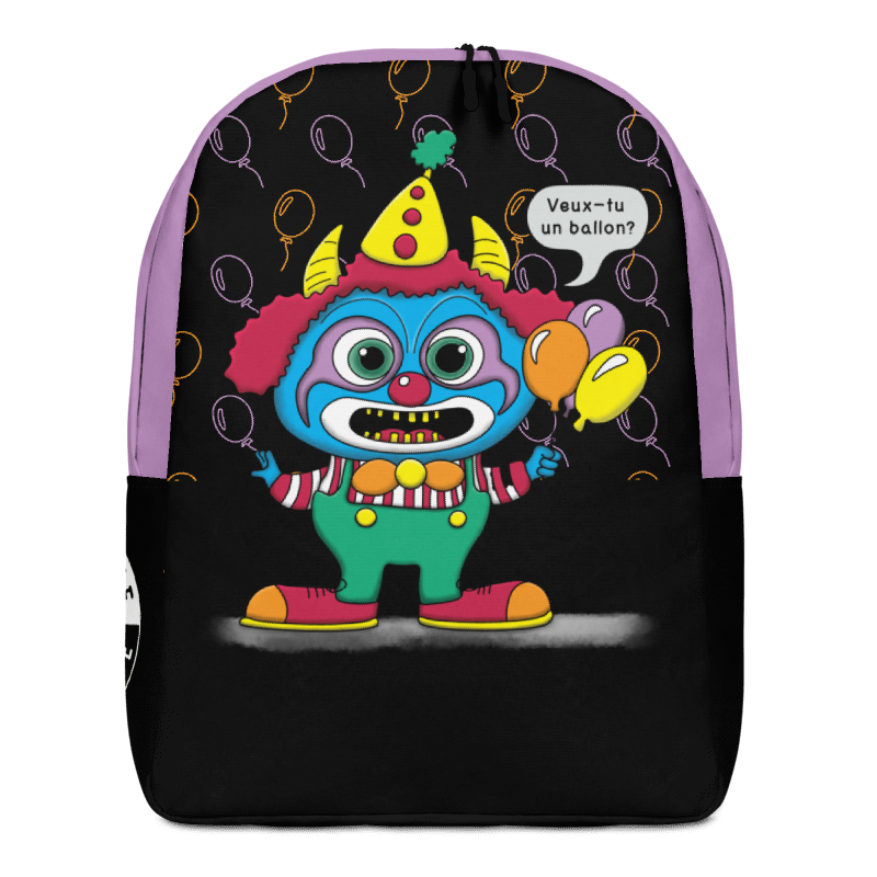 Sac à dos - Clown et Ballon