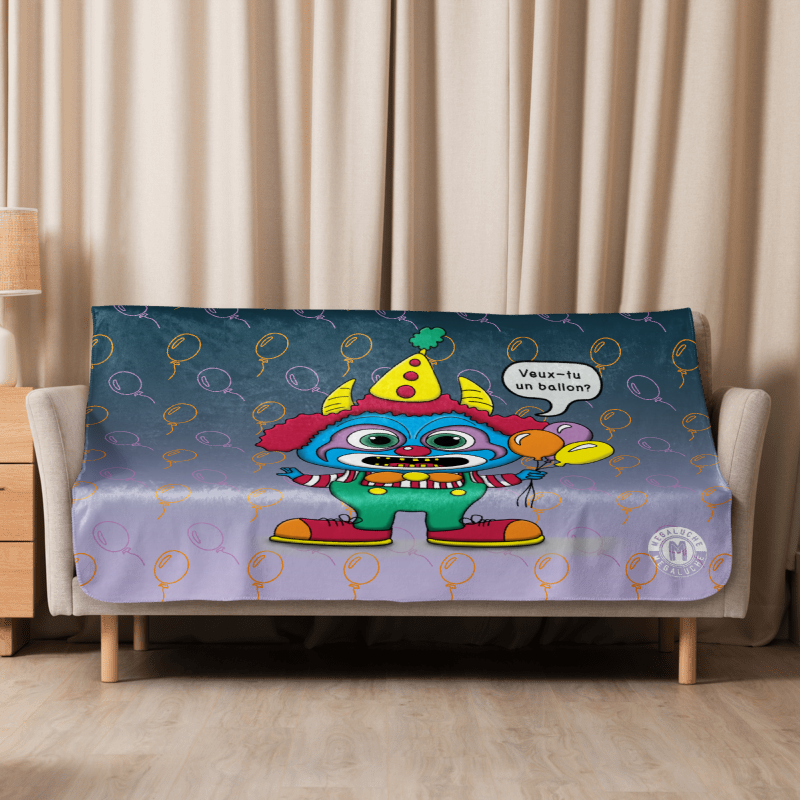 Couverture - Clown et ballons