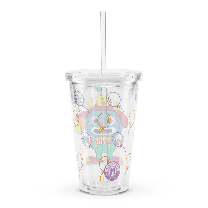 Gobelet - Monstre Clown et ballons