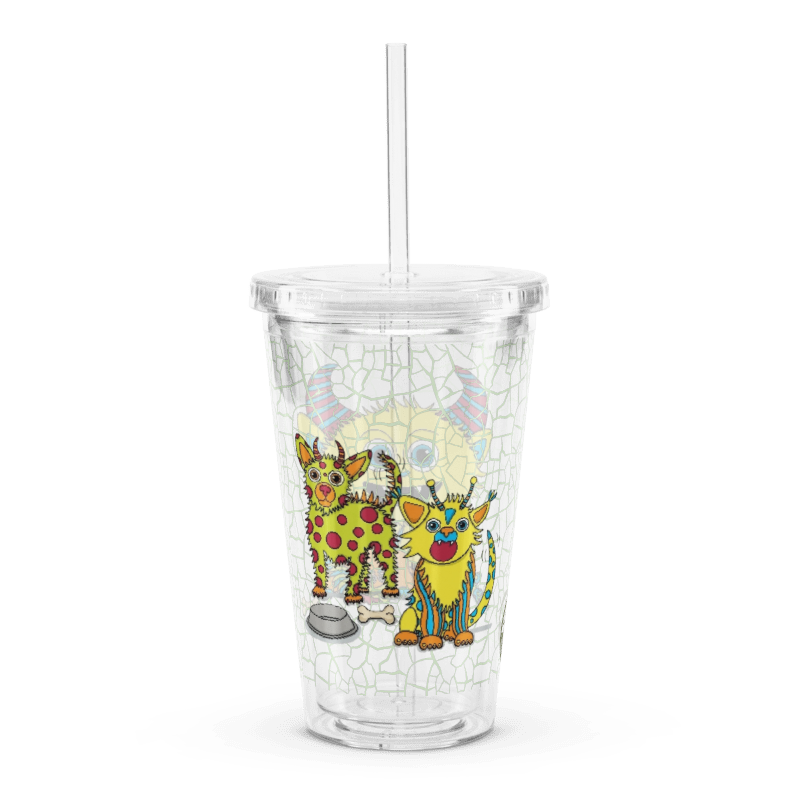 Gobelet- Monstre Tito et ses Rexipuces