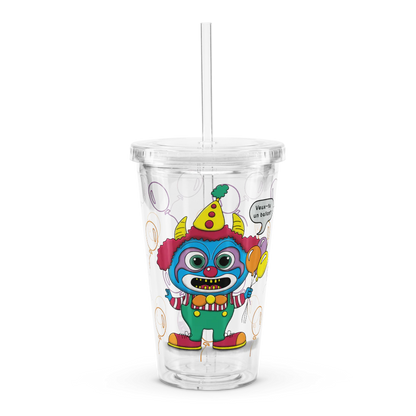 Gobelet - Monstre Clown et ballons