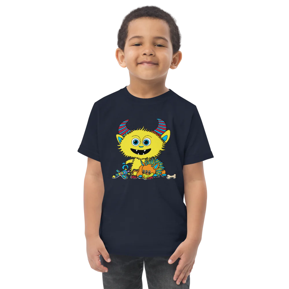 T-shirt - Petit monstre Tito et son Rexipuce